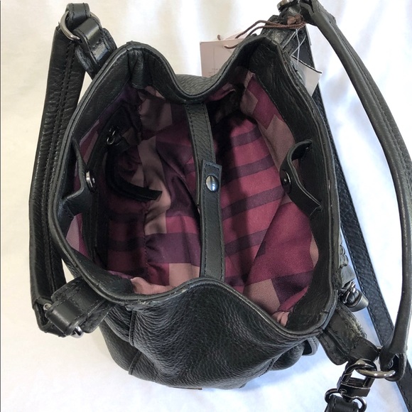 KOOBA Mini Jonnie Black Leather Crossbody Bag - Picture 5 of 8